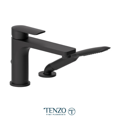 Tenzo Delano 2-Piece Deck Mount Tub Filler with Hand Shower - DE31