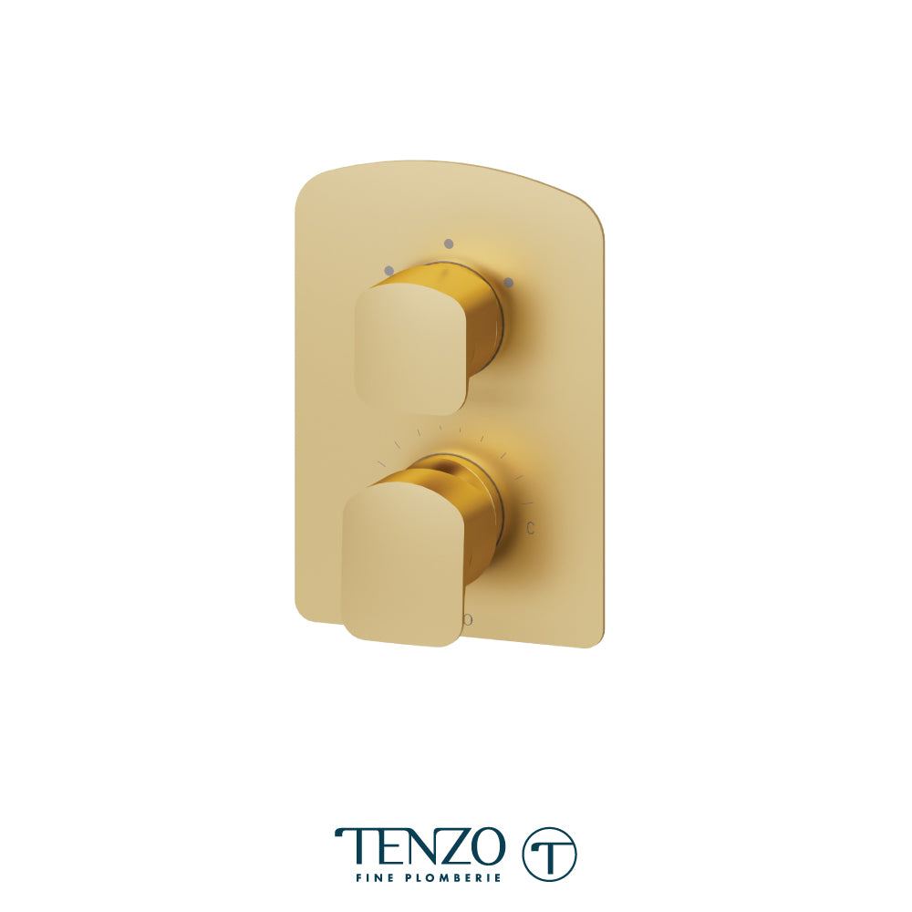 Tenzo Delano T-Box 2-Function Pressure Balance Shower Valve, Rough & Trim - DEPB32