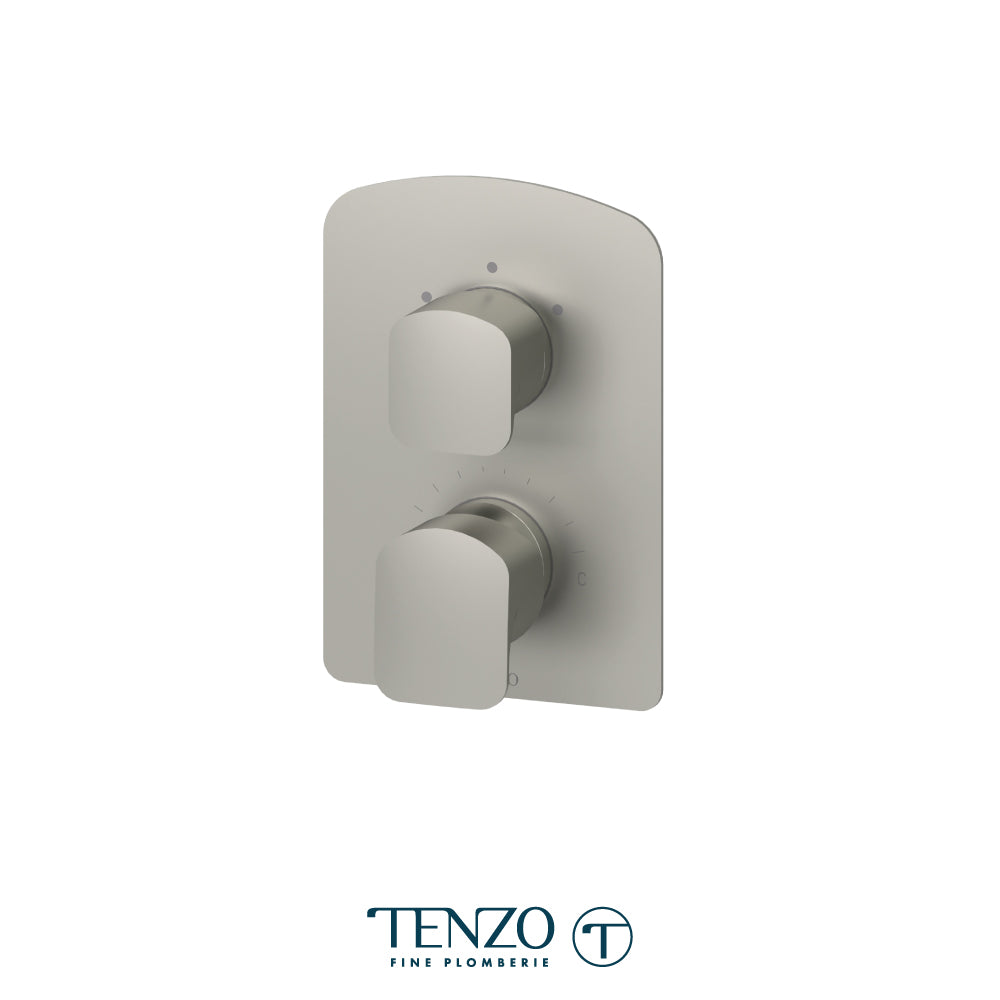 Tenzo Delano T-Box 2-Function Pressure Balance Shower Valve, Rough & Trim - DEPB32