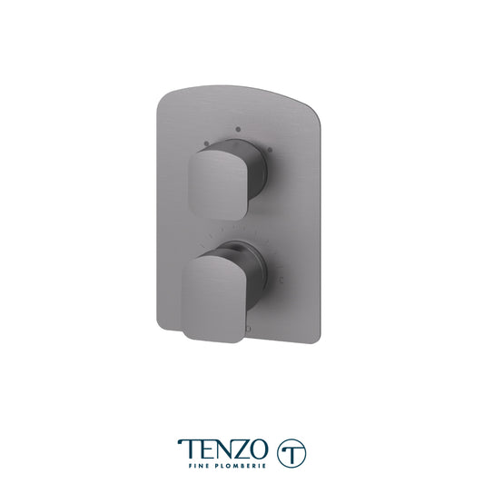 Tenzo Delano T-Box 2-Function Pressure Balance Shower Valve Trim - F-DEPB32