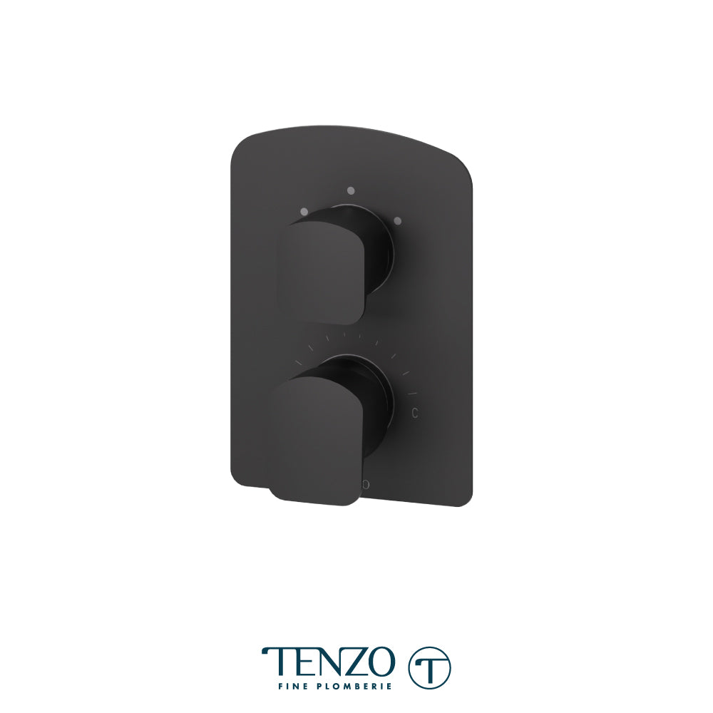 Tenzo Delano T-Box 2-Function Pressure Balance Shower Valve, Rough & Trim - DEPB32