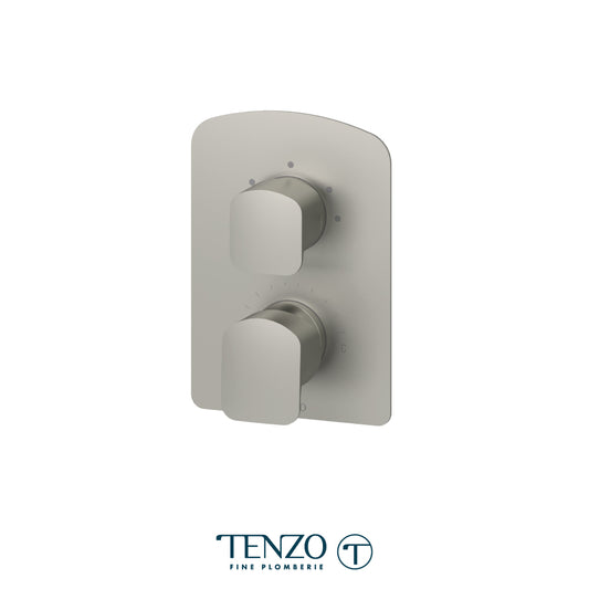 Tenzo Delano T-Box 3-Function Pressure Balance Shower Valve Trim - F-DEPB33