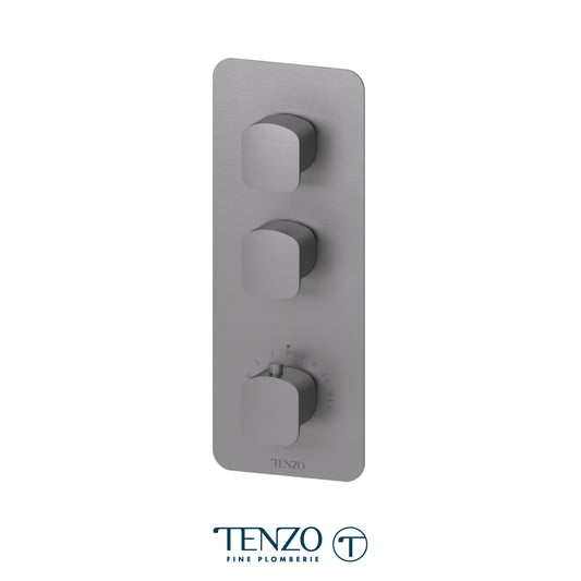 Tenzo Delano Extenza 2-Function Thermostatic Shower Valve Trim - F-DET42