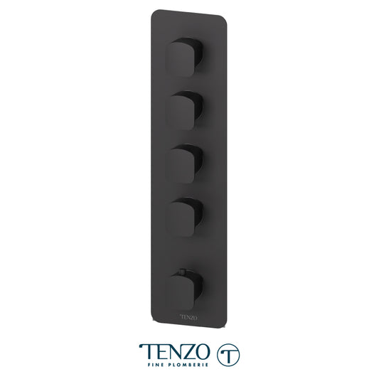 Tenzo Delano Extenza 4-Function Thermostatic Shower Valve Trim - F-DET44