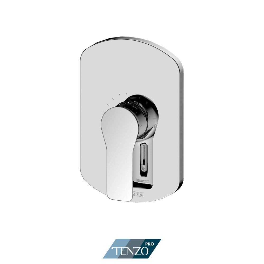Tenzo Galia SMART-TRIM Pressure Balance Shower Valve Trim, One Function - F-GAPB21