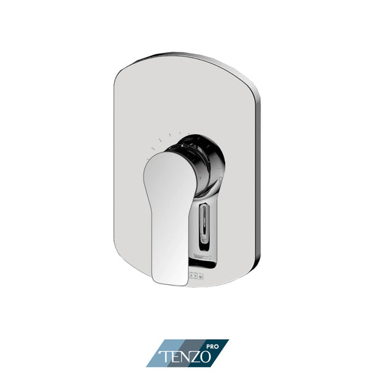 Tenzo Galia SMART-TRIM Pressure Balance Shower Valve Trim, One Function - F-GAPB21