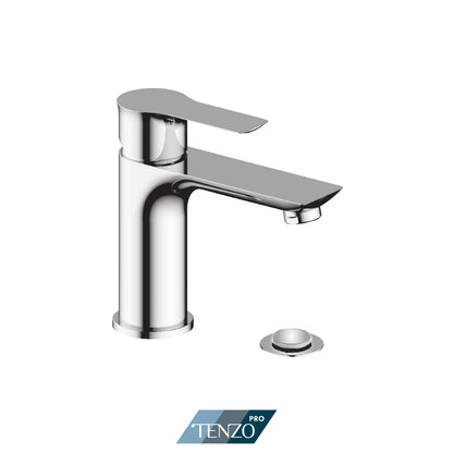 Tenzo Galia Single Hole Lavatory Faucet With (Overflow) Drain - GA11-P
