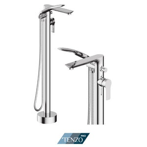 Tenzo Galia Freestanding Tub Filler With Hand Shower - GA52