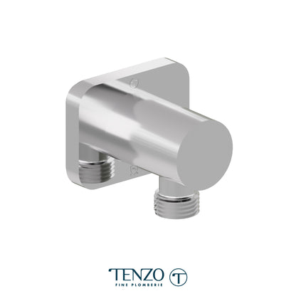 Tenzo Wall Supply Elbow, Square Plate - HC-308