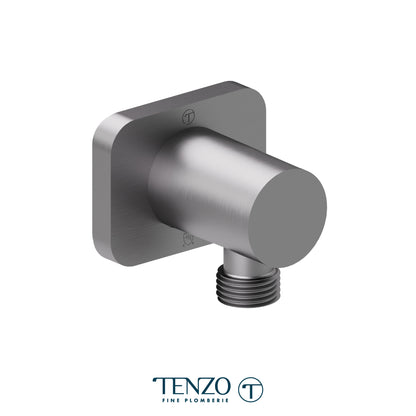 Tenzo Wall Supply Elbow, Square Plate - HC-308