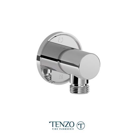 Tenzo Wall Supply Elbow, Round Plate - HC-313