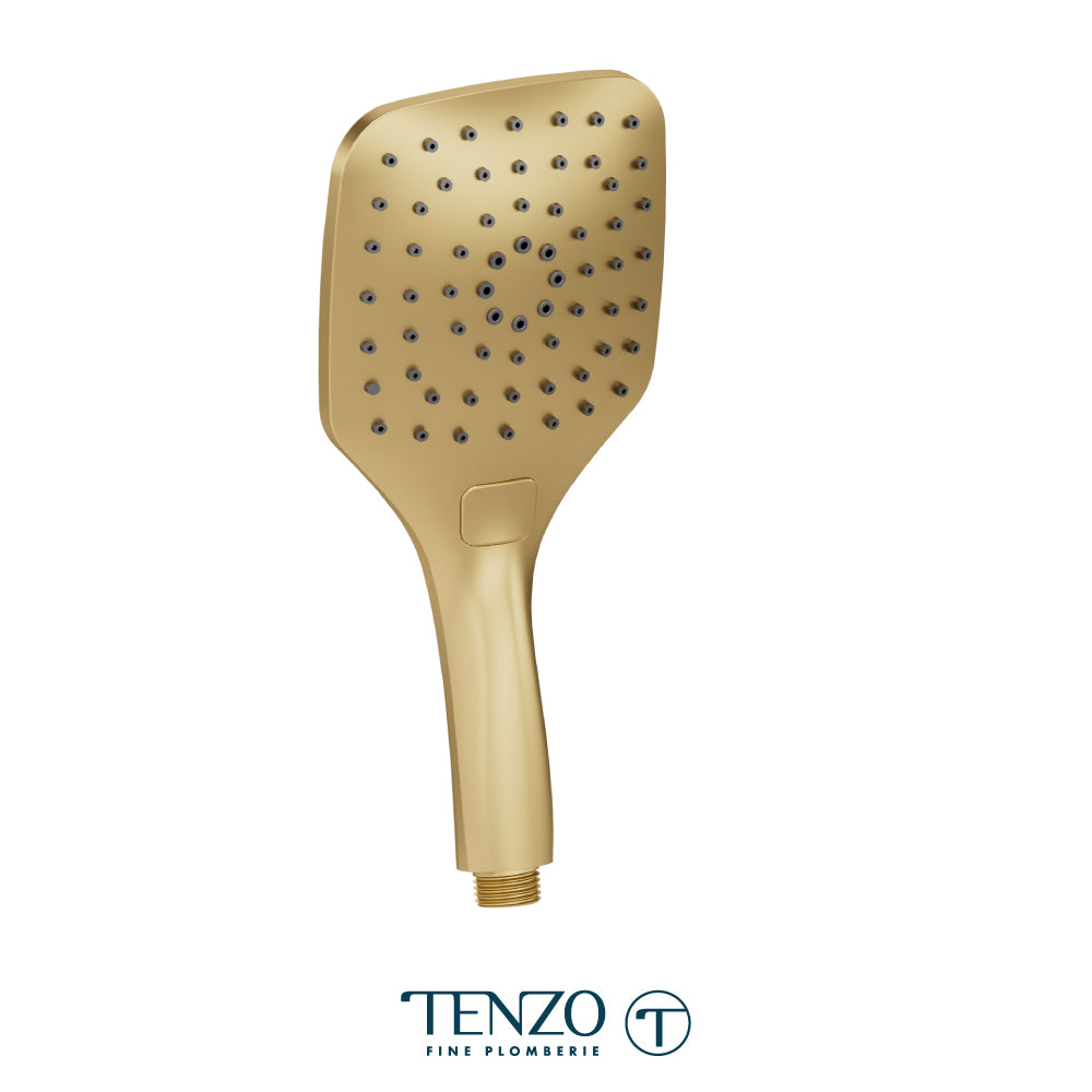 Tenzo Fine Plomberie Hand Shower, 3 functions, Square Face - HS-218