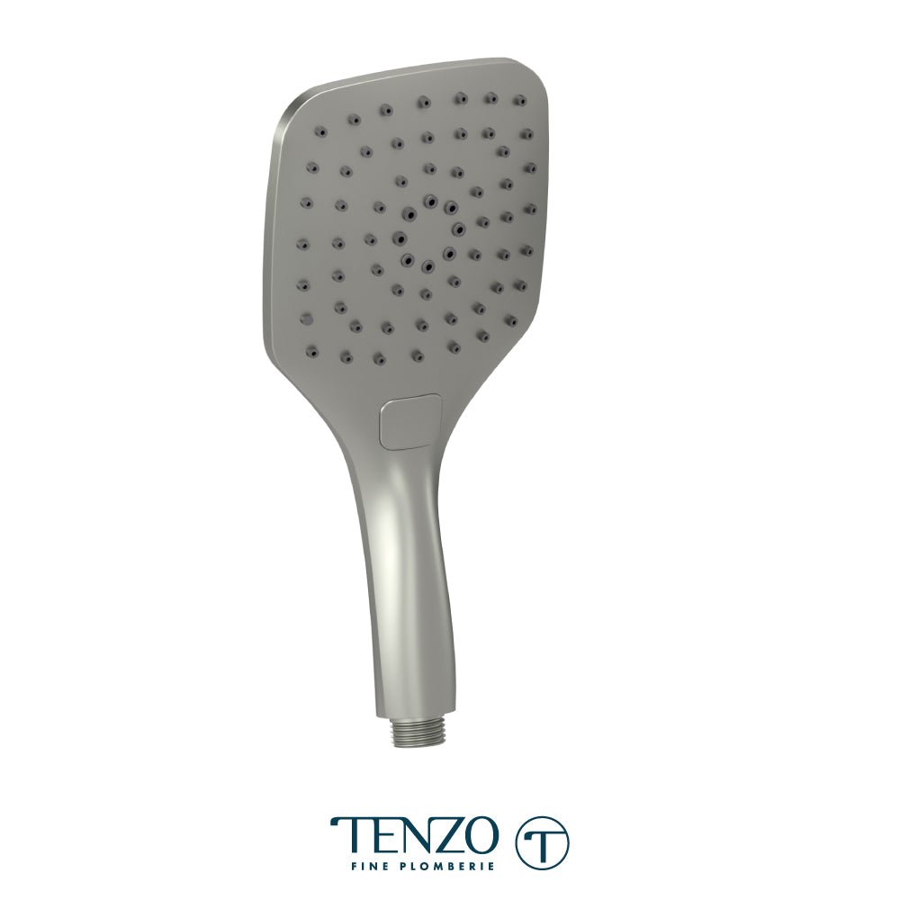 Tenzo Fine Plomberie Hand Shower, 3 functions, Square Face - HS-218