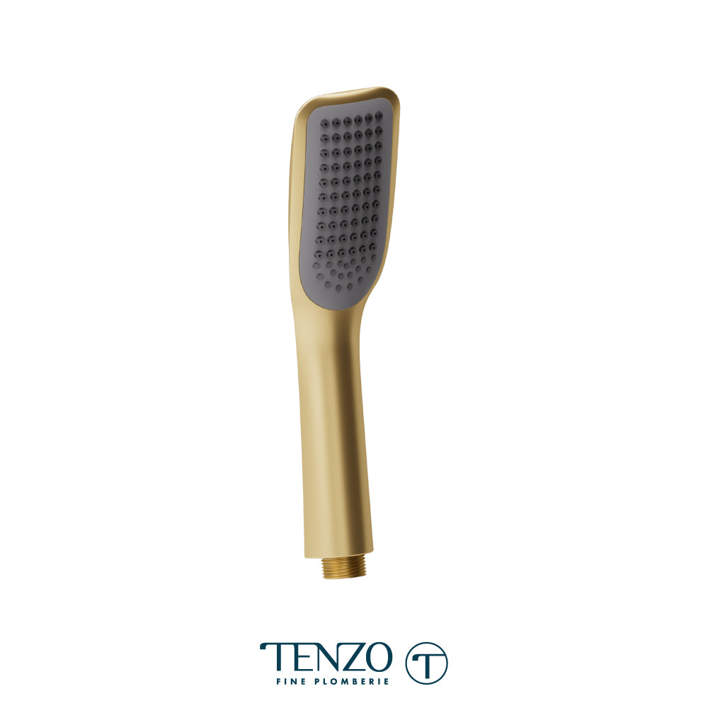 Tenzo Fine Plomberie Hand Shower, 1 function, Slim Rectangular Wand - HS-223