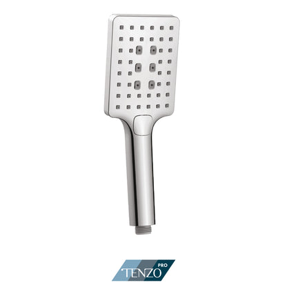 Tenzo Pro Hand Shower, 2 functions in 3 positions, Square Face - HS-224