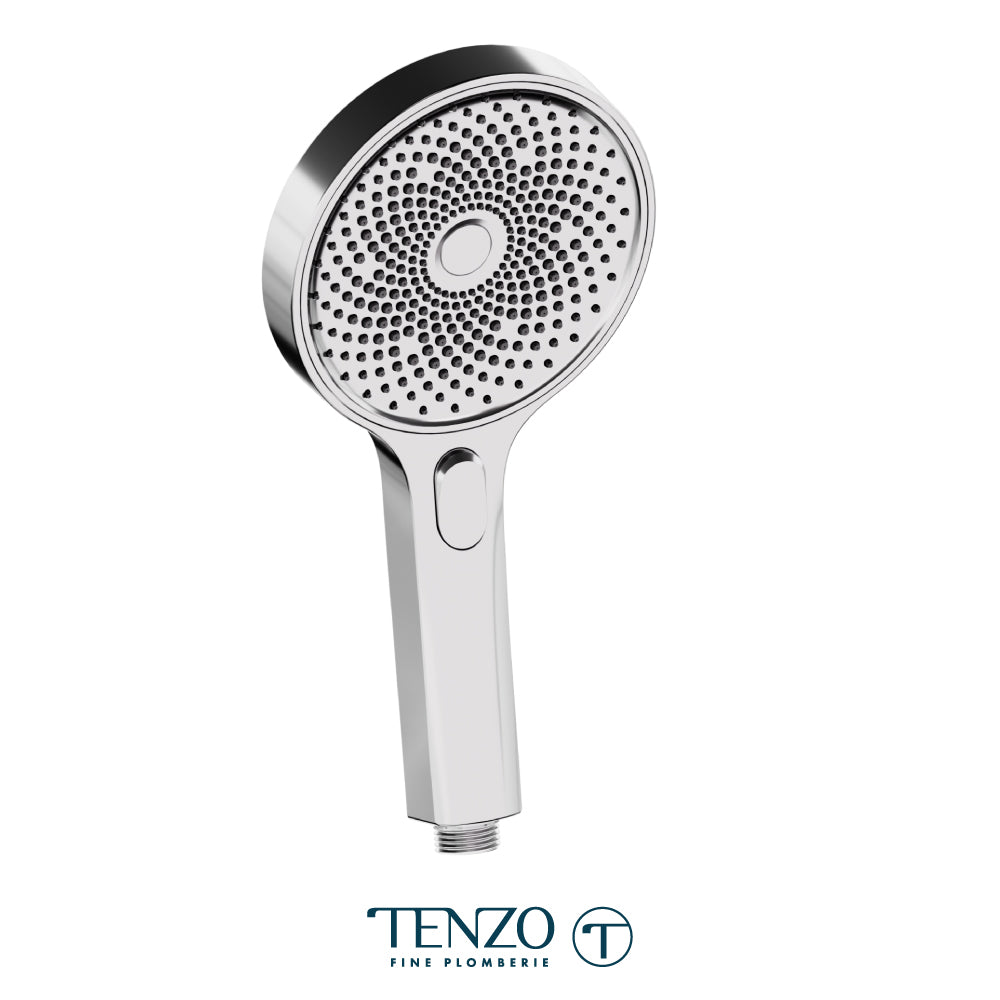 Tenzo Fine Plomberie Hand Shower, 3 functions, Round Face - HS-228