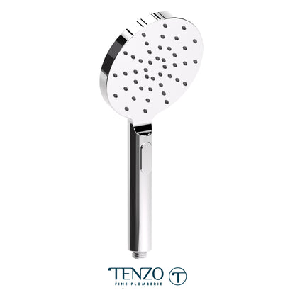 Tenzo Fine Plomberie Hand Shower, 3 functions, Round Face - HS-232