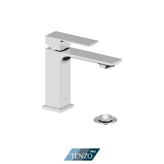 Tenzo Kalissa Single Hole Lavatory Faucet With (Overflow) Drain - KA11-P