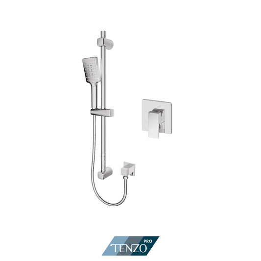 Tenzo Kalissa Pressure Balance Shower Kit, Sliding Bar Kit - KAPB21-1100