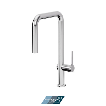 Tenzo MYLO Single-Handle Pull-Down Kitchen Faucet With Squared Spout & 2-Function Spray - MY131