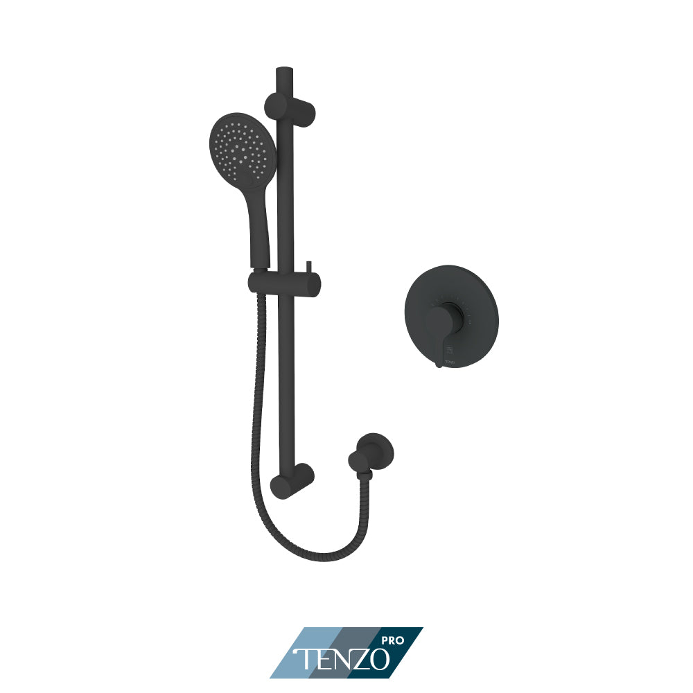 Tenzo Mylo Pressure Balance Shower Kit Trim, Sliding Bar Kit - F-MYPB21-1100