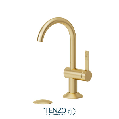Tenzo Paloma Small Single Hole Lavatory Faucet Without Overflow Drain - PAL10S-W