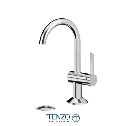 Tenzo Paloma Small Single Hole Lavatory Faucet Without Overflow Drain - PAL10S-W