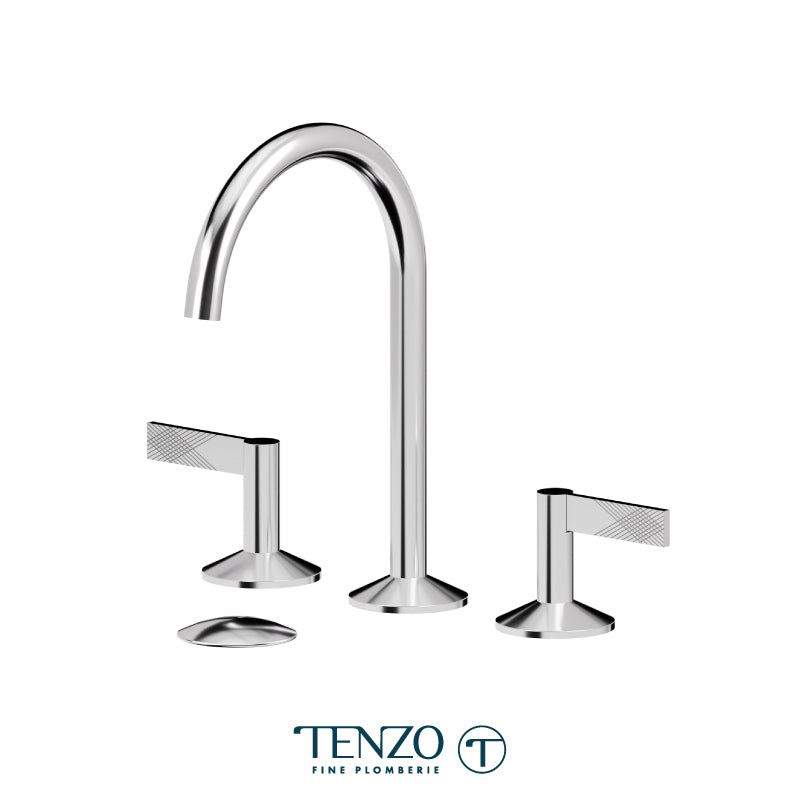 Tenzo Paloma Tall 8 Inches Lavatory Faucet With (Overflow) Drain, PAL13-P-XX