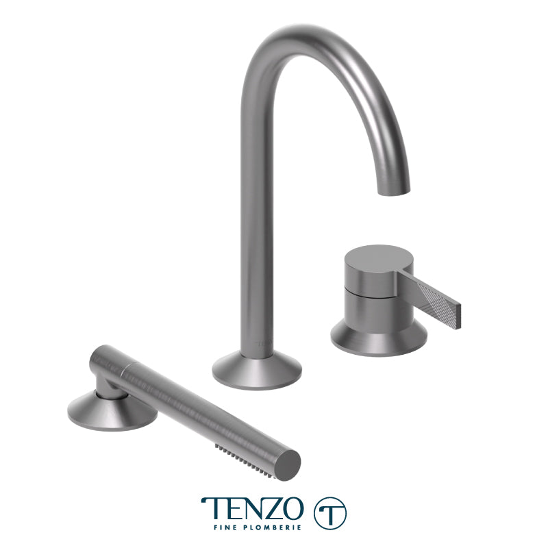 Tenzo Paloma 3 Pieces Deck Mount Tub Filler, PAL35-XX