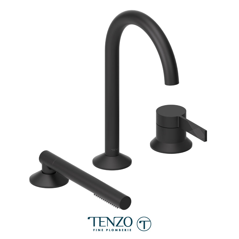 Tenzo Paloma 3 Pieces Deck Mount Tub Filler, PAL35-XX