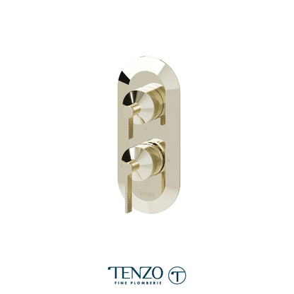 Tenzo Paloma T-Box 2-Function Pressure Balance Shower Valve, Rough & Trim - PALPB32