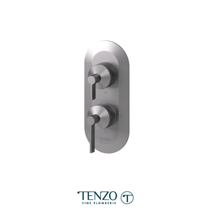Tenzo Paloma T-Box 2-Function Pressure Balance Shower Valve, Rough & Trim - PALPB32