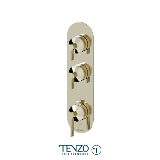 Tenzo Paloma Extenza 2-Function Thermostatic Shower Valve Trim - F-PALT42