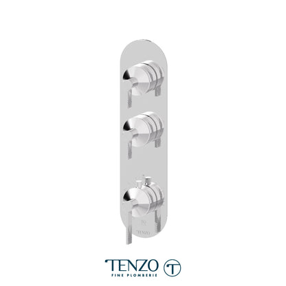 Tenzo Paloma Extenza 2-Function Thermostatic Shower Valve Trim - F-PALT42