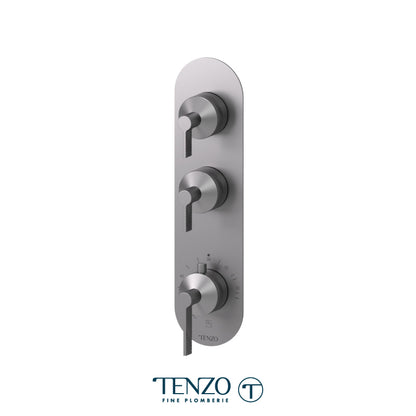 Tenzo Paloma Extenza 2-Function Thermostatic Shower Valve Trim - F-PALT42