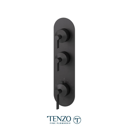 Tenzo Paloma Extenza 2-Function Thermostatic Shower Valve Trim - F-PALT42