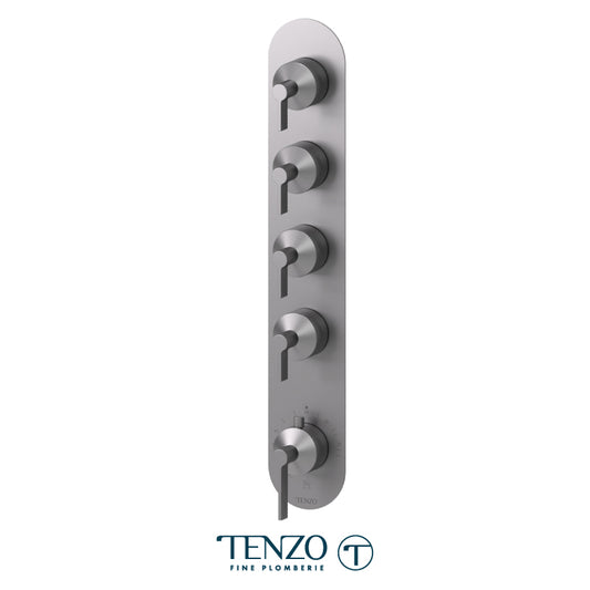 Tenzo Paloma Extenza 4-Function Thermostatic Shower Valve Trim - F-PALT44