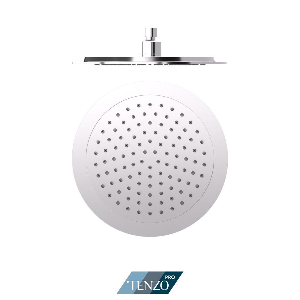 Tenzo Pro Round Shower Head, 23 cm [9"] - PVTS-09-R