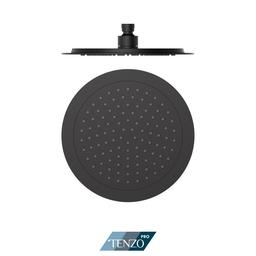 Tenzo Pro Round Shower Head, 23 cm [9"] - PVTS-09-R