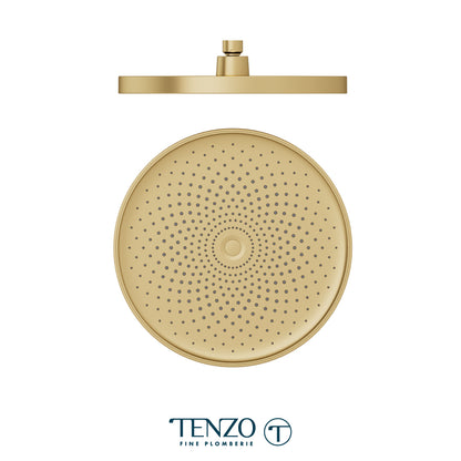 Tenzo AirBoost Round Shower Head, 26 cm [10"] - PVTS-10-R