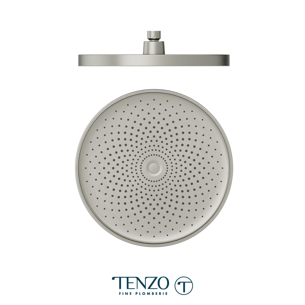 Tenzo AirBoost Round Shower Head, 26 cm [10"] - PVTS-10-R