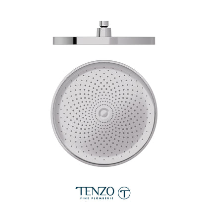 Tenzo AirBoost Round Shower Head, 26 cm [10"] - PVTS-10-R