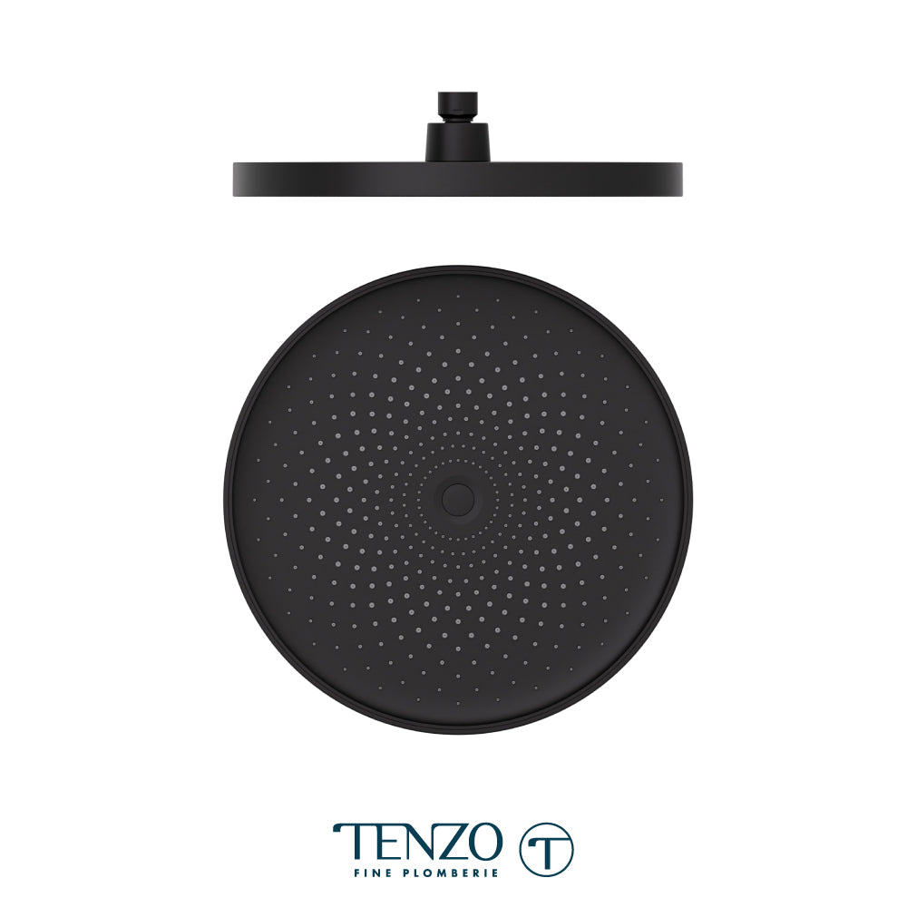 Tenzo AirBoost Round Shower Head, 26 cm [10"] - PVTS-10-R