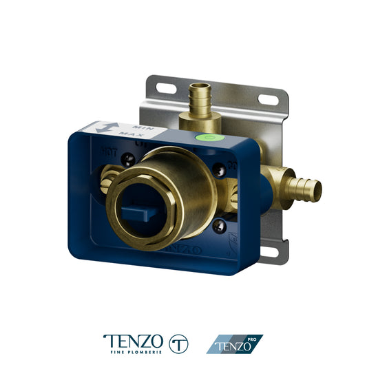 Tenzo Pro 1-Function Pressure Balance Shower Rough-In Valve - R-PB21
