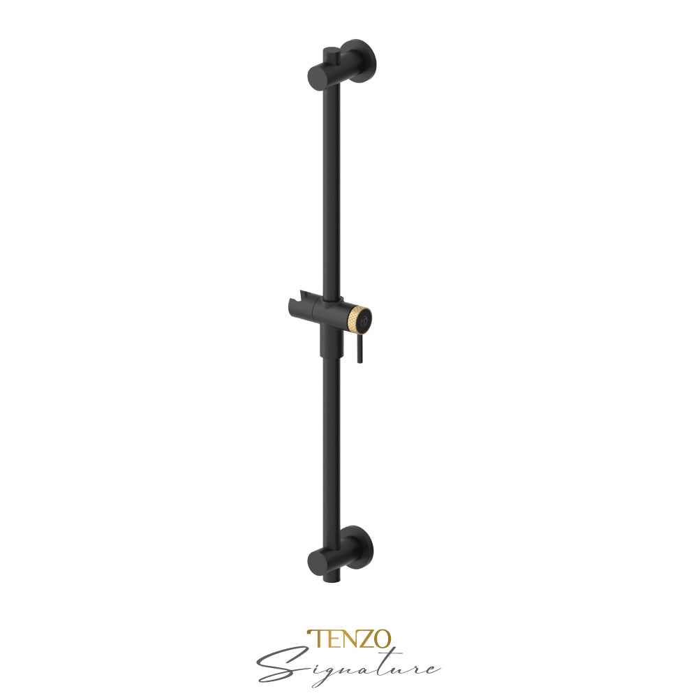 Tenzo Signature Bellacio Round Sliding Bar, Coarse Knurl - RD-36-C