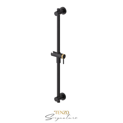 Tenzo Signature Bellacio Round Sliding Bar, Fine Knurl - RD-36-F