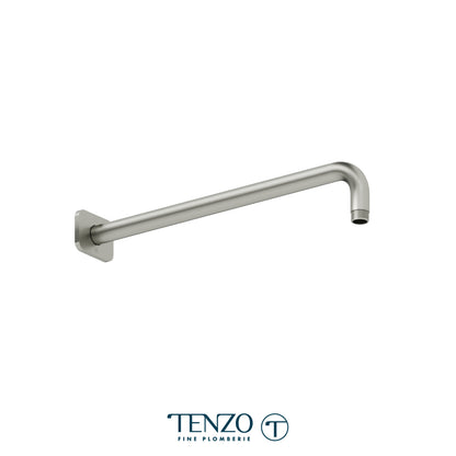 Tenzo Fine Plomberie Square Wall Mount Shower Arm, 40 cm [16"] - SA-608