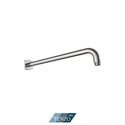 Tenzo Pro Round Flat Wall Mount Shower Arm, 40 cm [16"] - SA-610