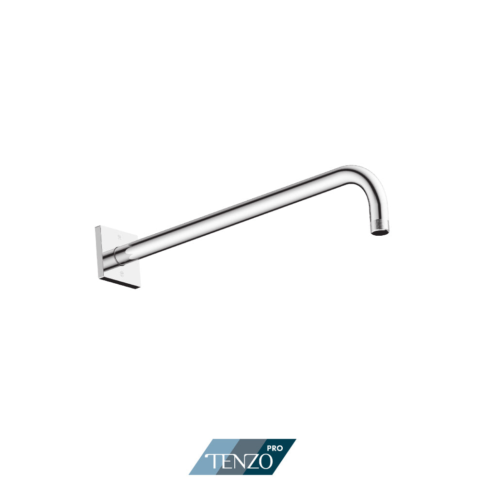 Tenzo Pro Square Wall Mount Shower Arm, 40 cm [16"] - SA-611