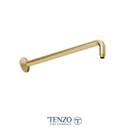 Tenzo Fine Plomberie Round Conical Wall Mount Shower Arm, 40 cm [16"] - SA-614